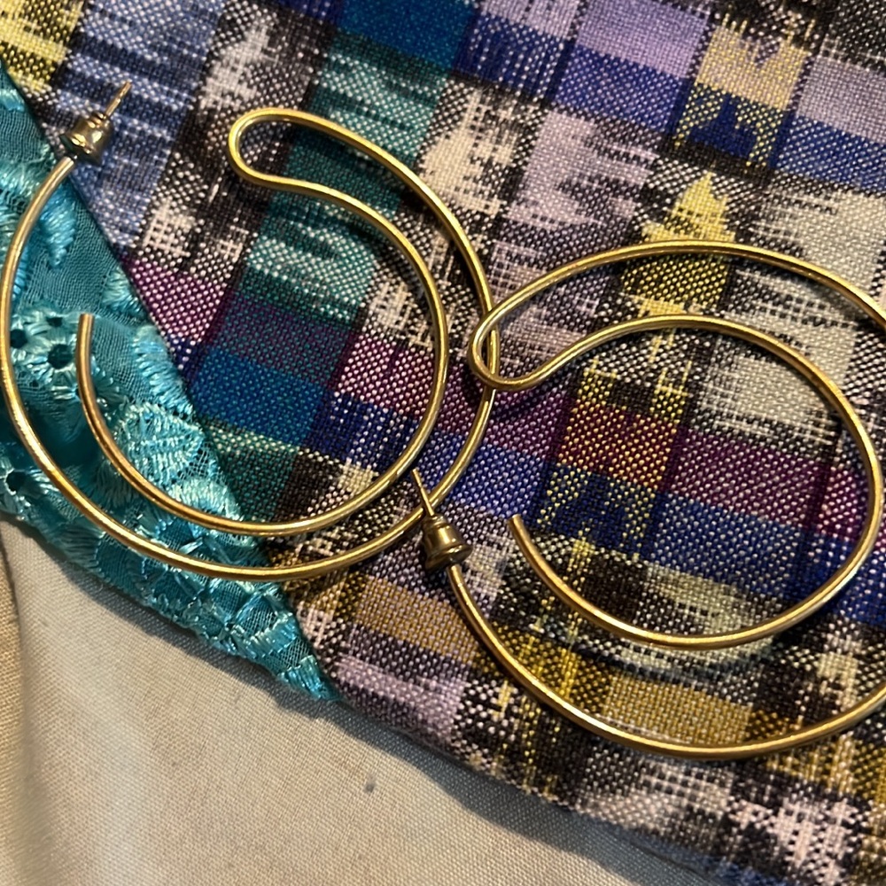 Brass hoops
